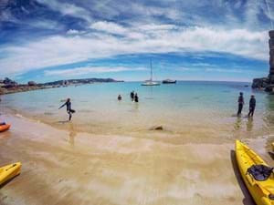 beauport kayak swimming