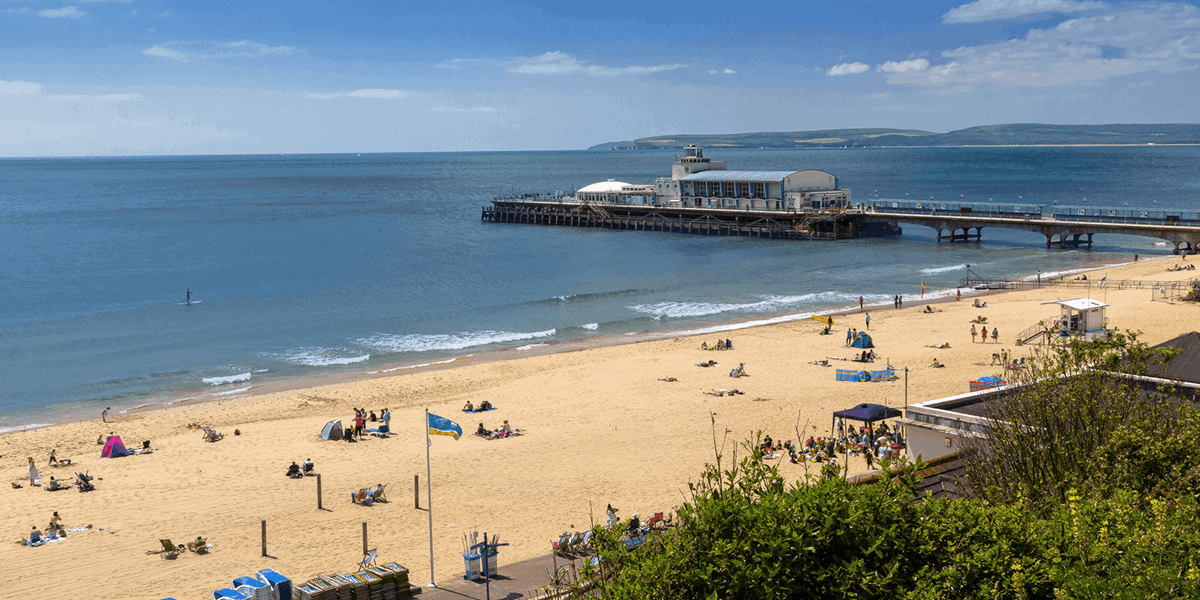 Les plages de Bournemouth