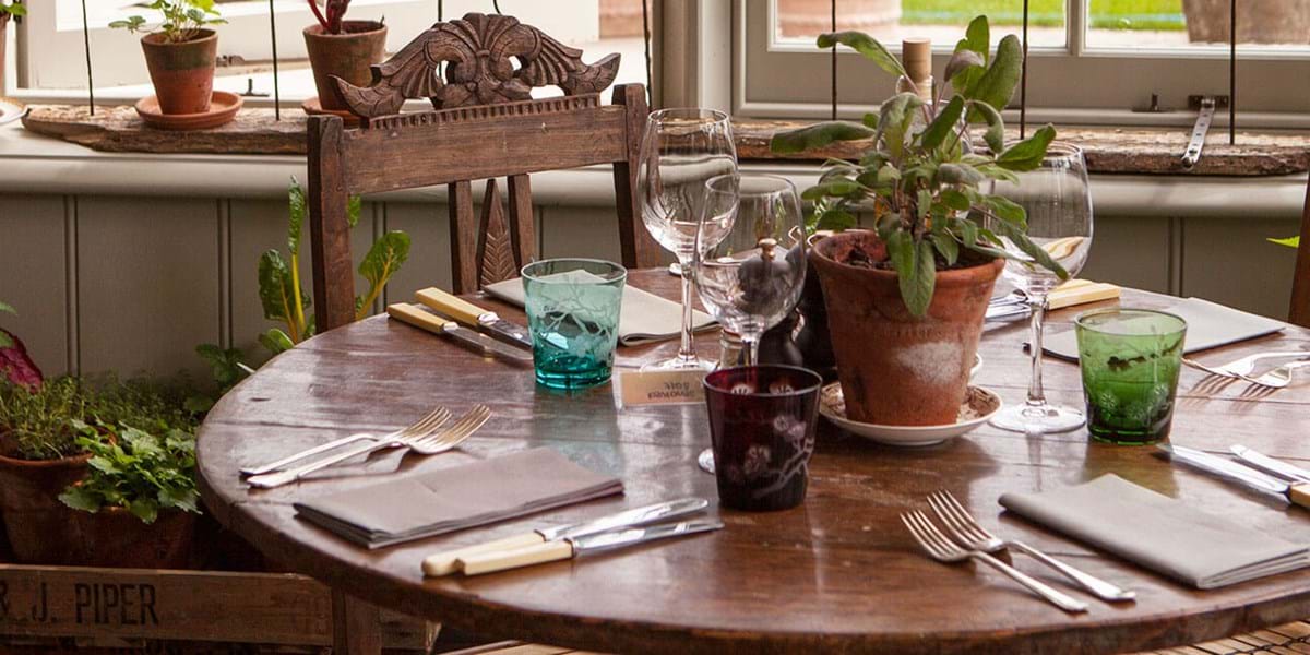 Dining at The Pig